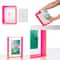 Wexel Art Neon Pink Float Frame with Magnetic Photo Holder